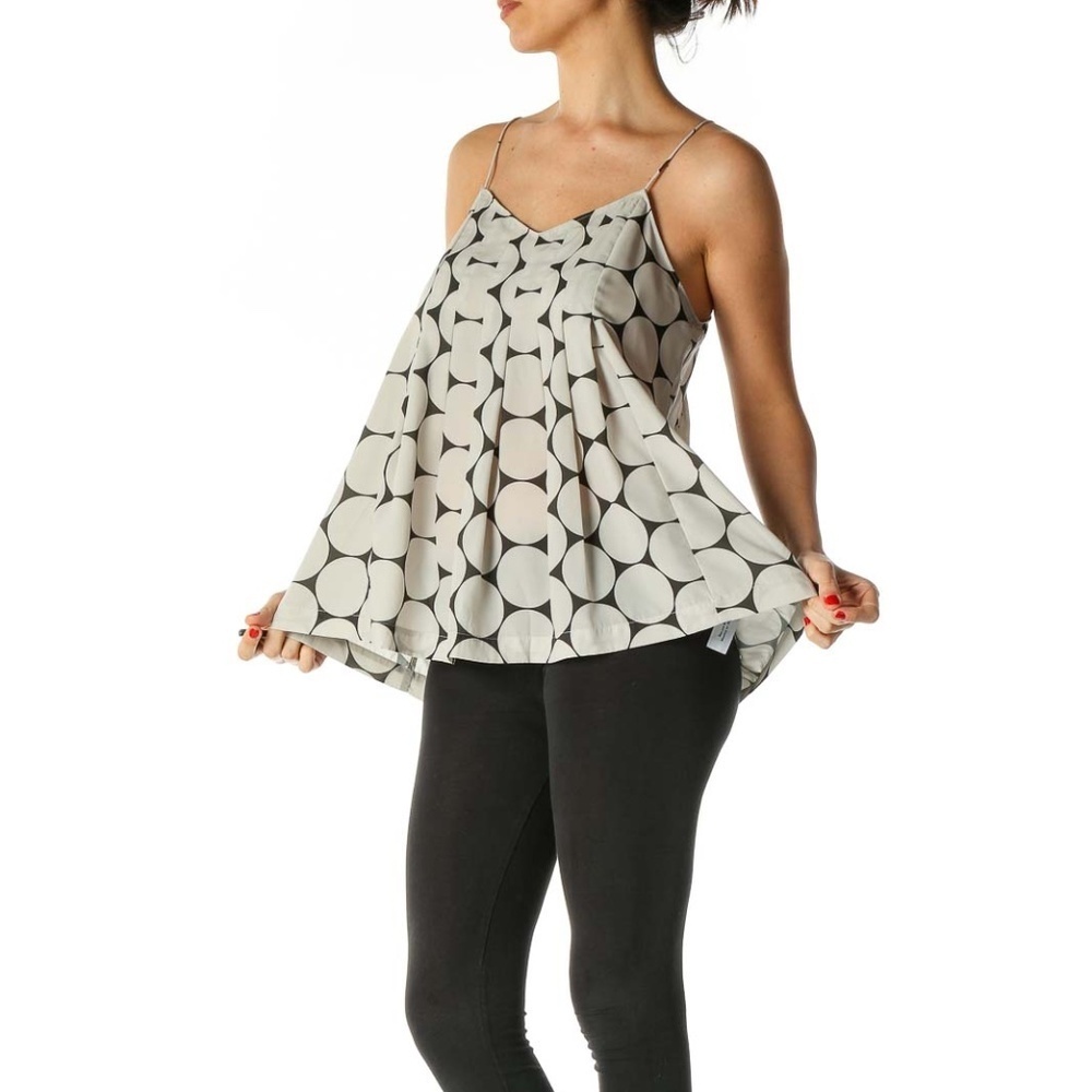 Madewell Beige Holiday Blouse - Picture 3 of 4
